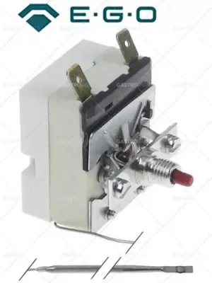 Odeslání Ihned bezpečnostní termostat vypínací tep. 132°C 1pólová NC sonda ø 3mm sonda L 245mm kapilární trubka 900mm